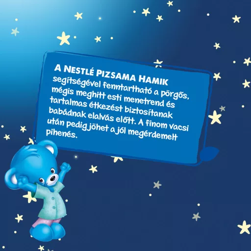 Nestlé Pizsama Hami UHT kekszes folyékony gabonás bébiétel 6 hónapos kortól 2 x 200 ml (400 ml)