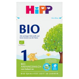   HiPP 1 Bio tejalapú anyatej-helyettesítő tápszer újszülöttkortól 600 g