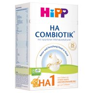  HiPP HA1 Combiotik tejalapú anyatejhelyettesítő tápszer fehérjehidrolizátumból újszülöttkortól 600 g