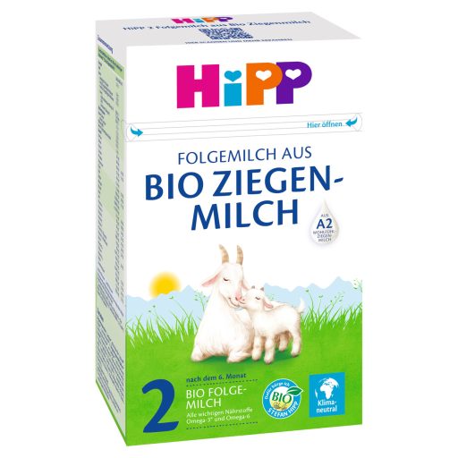 HiPP 2 bio kecsketejalapú anyatej-kiegészítő tápszer 6 hónapos kortól 400 g