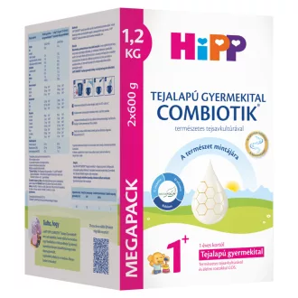 Hipp tejalapú gyermekital 1,2kg combiotik 12hó+
