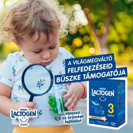 Lactogen 3 Junior vaníliás ízű tejalapú italpor 12+ hó 500 g