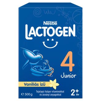   Lactogen 4 Junior vaníliás ízű tejalapú italpor 2+ év 500 g