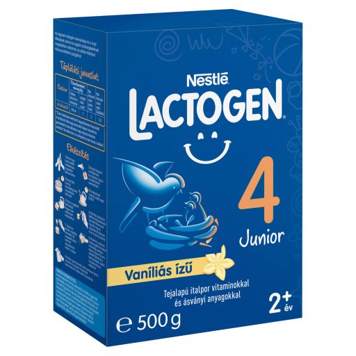 Lactogen 4 Junior vaníliás ízű tejalapú italpor 2+ év 500 g
