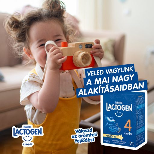 Lactogen 4 Junior vaníliás ízű tejalapú italpor 2+ év 500 g