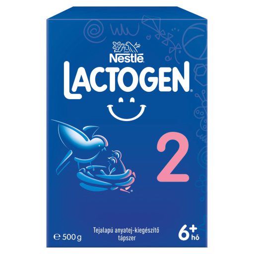 Lactogen 2 tejalapú anyatej-kiegészítő tápszer 6+ hó 500 g