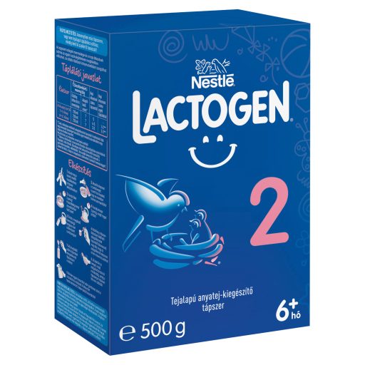 Lactogen 2 tejalapú anyatej-kiegészítő tápszer 6+ hó 500 g