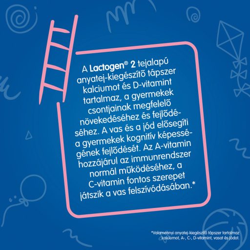 Lactogen 2 tejalapú anyatej-kiegészítő tápszer 6+ hó 500 g