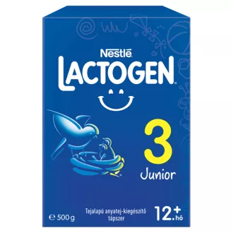   Lactogen 3 Junior tejalapú anyatej-kiegészítő tápszer 12.+ hó 500 g