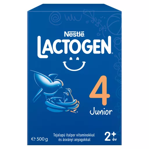 Lactogen 4 Junior tejalapú italpor vitaminokkal és ásványi anyagokkal 2+ év 500 g