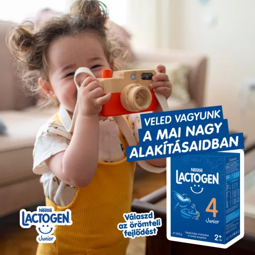 Lactogen 4 Junior tejalapú italpor vitaminokkal és ásványi anyagokkal 2+ év 500 g