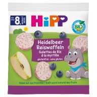 HiPP BIO almás-áfonyás rizskorong 8 hónapos kortól 30 g