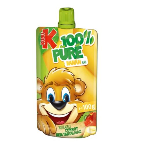Kubu gyümölcspüré 100g banán