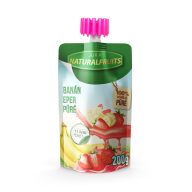 Jura gyümölcspüré 200g Eper Banán cukormentes