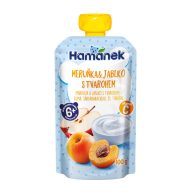   Hamánek bébi desszert 100g alma sárgabarack túró tasakos 6hó+