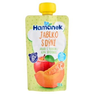 Hamánek bébi desszert 100g alma sütőtök tasakos 6hó+