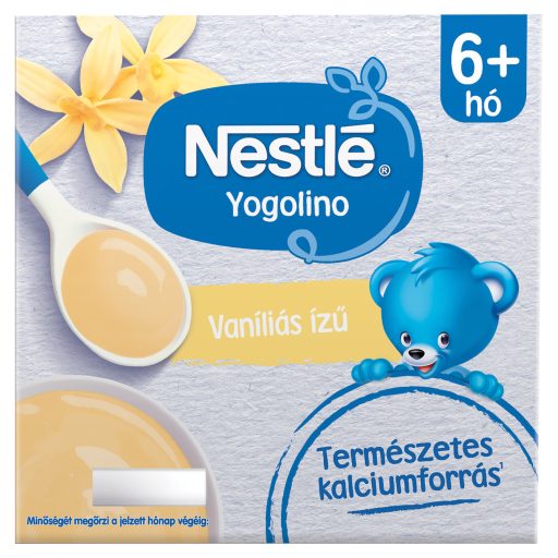 Nestlé Yogolino vaníliás ízű babapuding 6+ hó 4 x 100 g (400 g)