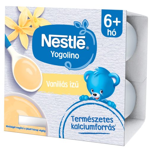 Nestlé Yogolino vaníliás ízű babapuding 6+ hó 4 x 100 g (400 g)