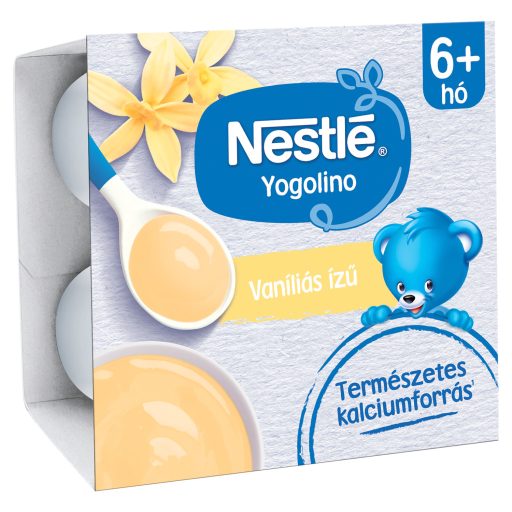 Nestlé Yogolino vaníliás ízű babapuding 6+ hó 4 x 100 g (400 g)