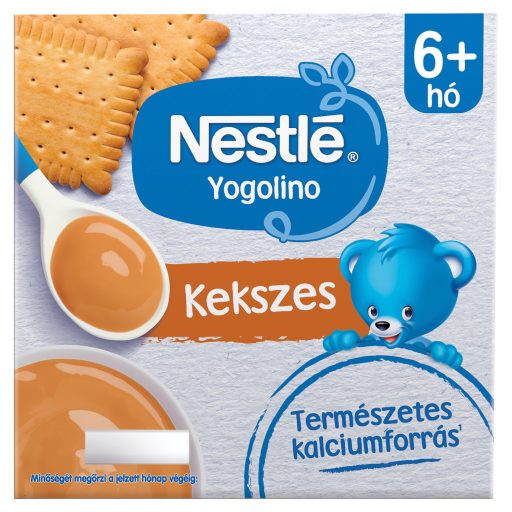 Nestlé Yogolino kekszes babapuding 6-36 hónapos korig 4 x 100 g (400 g)