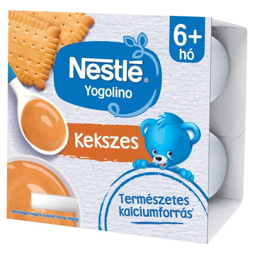 Nestlé Yogolino kekszes babapuding 6-36 hónapos korig 4 x 100 g (400 g)