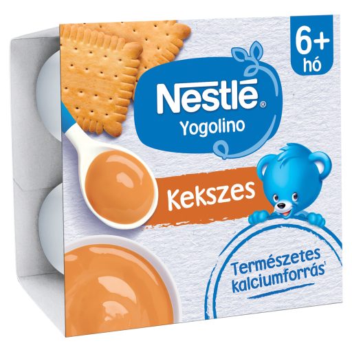 Nestlé Yogolino kekszes babapuding 6-36 hónapos korig 4 x 100 g (400 g)