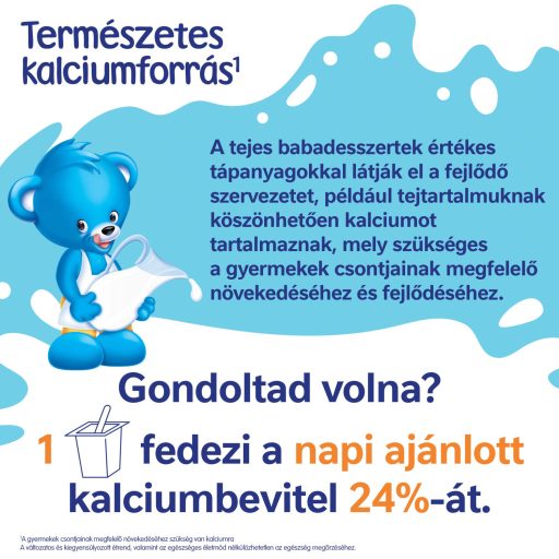 Nestlé Yogolino vaníliás ízű grízes babapuding 6+ hó 4 x 100 g (400 g)