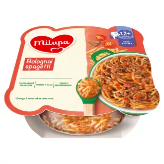   Milupa bolognai spagetti zöldséges, húsos étel kifejezetten kisgyermekek számára 12 hó+ 230 g