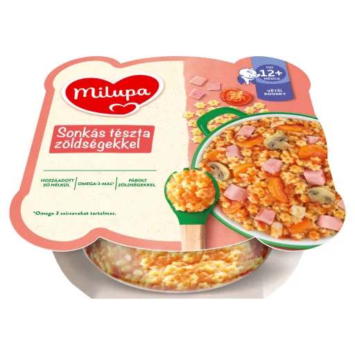 Milupa sonkás tészta zöldségekkel 12 hónapos kortól 230 g