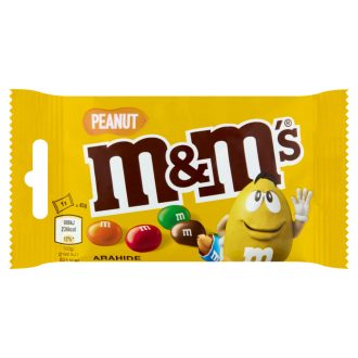   M&M's földimogyorós drazsé tejcsokoládéban cukorbevonattal 45 g