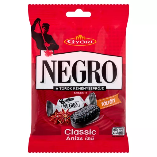 Negro töltött keménycukorka 63g classic
