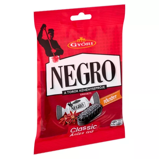 Negro töltött keménycukorka 63g classic