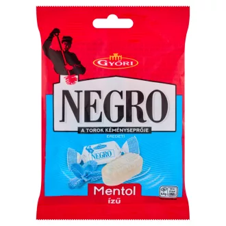 Győri Negro mentol ízű keménycukorka 63 g
