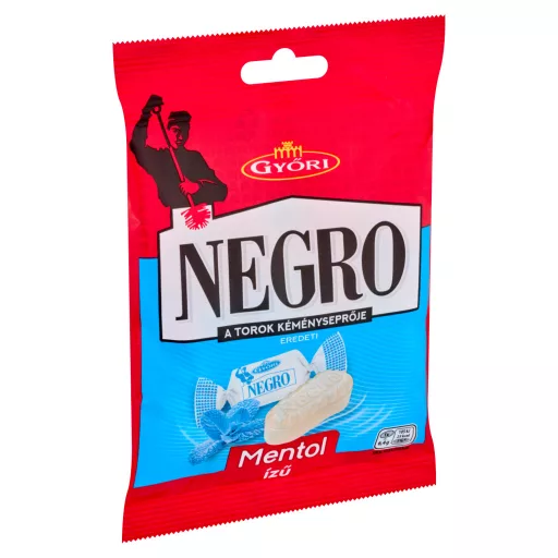 Győri Negro mentol ízű keménycukorka 63 g