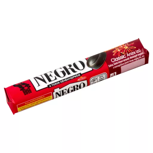 Győri Negro Classic ánizs ízű töltött keménycukorka 33,5 g