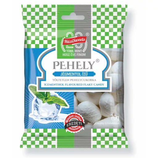 Pehelycukorka 70g jégmentol