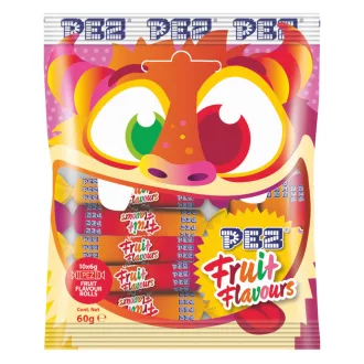 PEZ szőlőcukor 10x6g rolni fruit mix