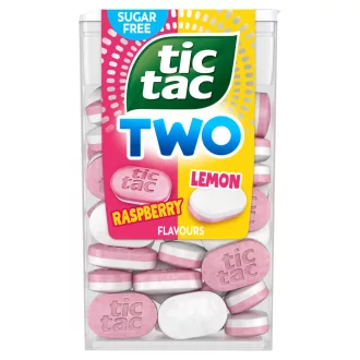 Tic Tac Two cukorka 38,5g raspberry lemon