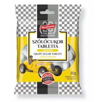Házisweets szőlőcukor tabletta 80g citrom