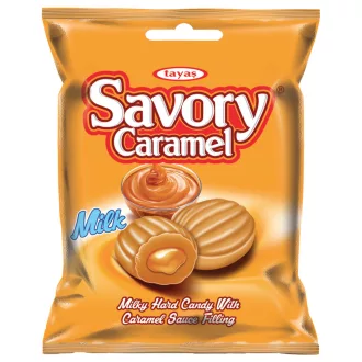Savory Bag keménycukor 90g Tejes karamella ízű