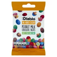   Diablo földimogyorós drazsé cukorbevonattal, hozzáadott cukor nélkül, édesítőszerekkel 40 g