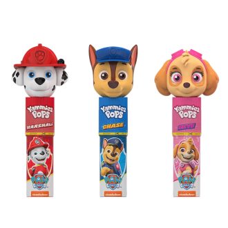 Relkon nyalóka 15g 3D Paw Patrol Yammiez Pop cukorkával