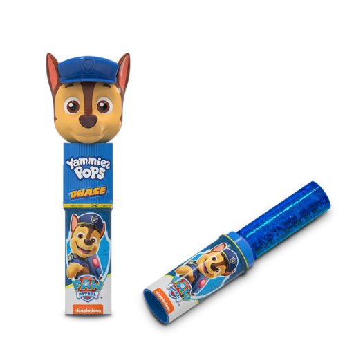 Relkon nyalóka 15g 3D Paw Patrol Yammiez Pop cukorkával - Chase