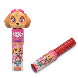   Relkon nyalóka 15g 3D Paw Patrol Yammiez Pop cukorkával - Skye