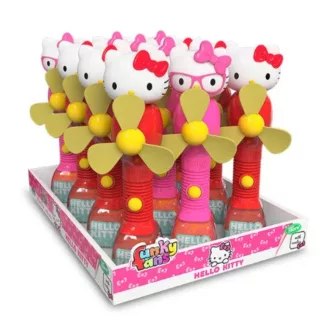 Relkon mini ventilátor 5g cukorkával Funky Fan Hello Kitty