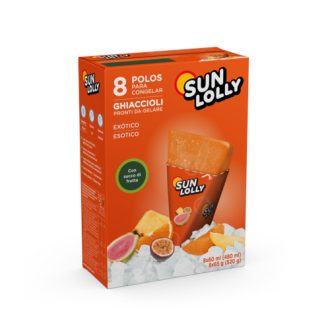 SunLolly jégnyalóka 8x60ml exotic ízű