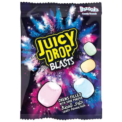 Juicy Drop Blasts cukorka 120g