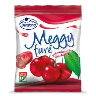 Bergland töltött keménycukorka 70g meggy furé