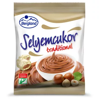 Bergland töltött keménycukorka 70g mogyorókrémes