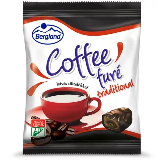 Bergland töltött keménycukorka 70g coffee furé